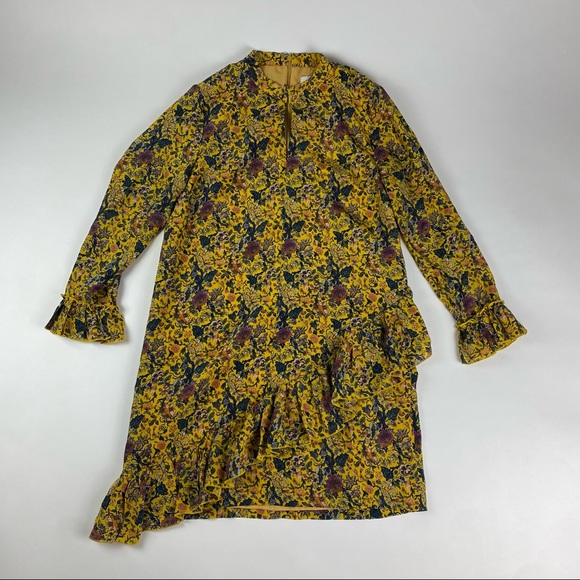 Madewell x Karen Walker Silk Floral Dress - Picture 7 of 8